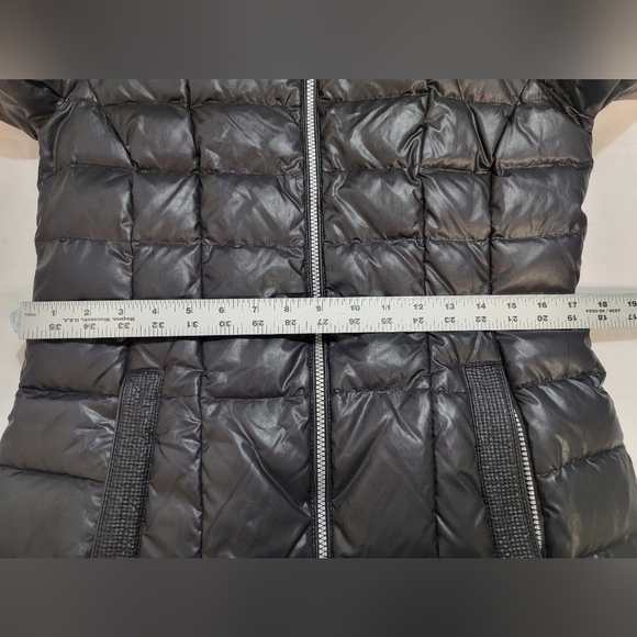 MARC NEW YORK Womens Size Small Black Down Filled Knee Length Puffer Coa… - Picture 5 of 13